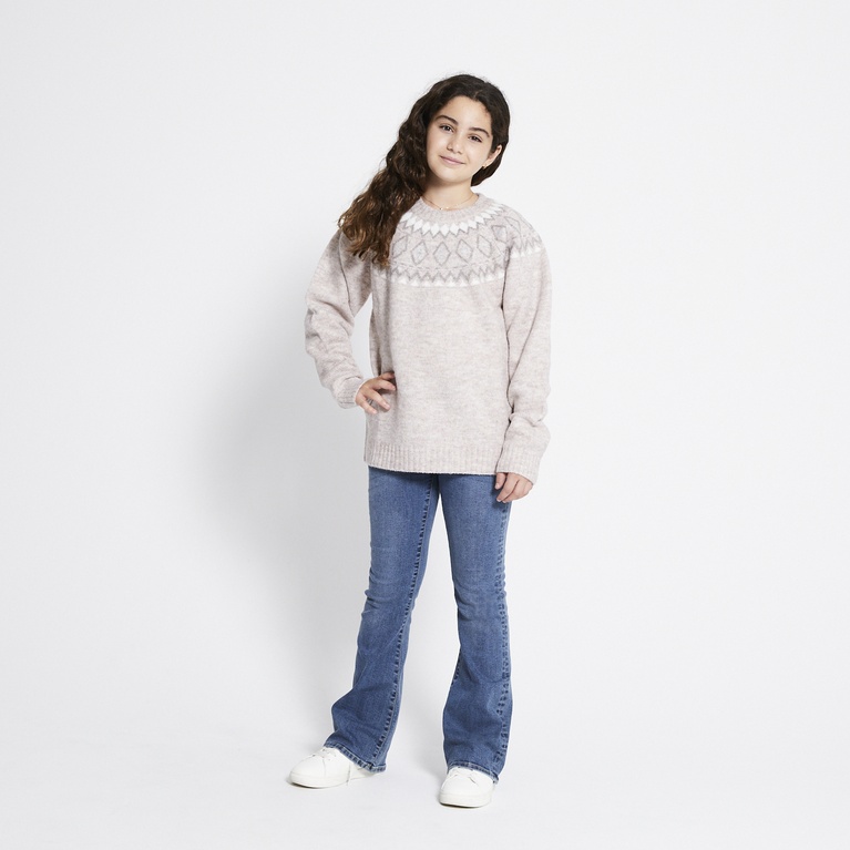 Strikket genser "Britta star"